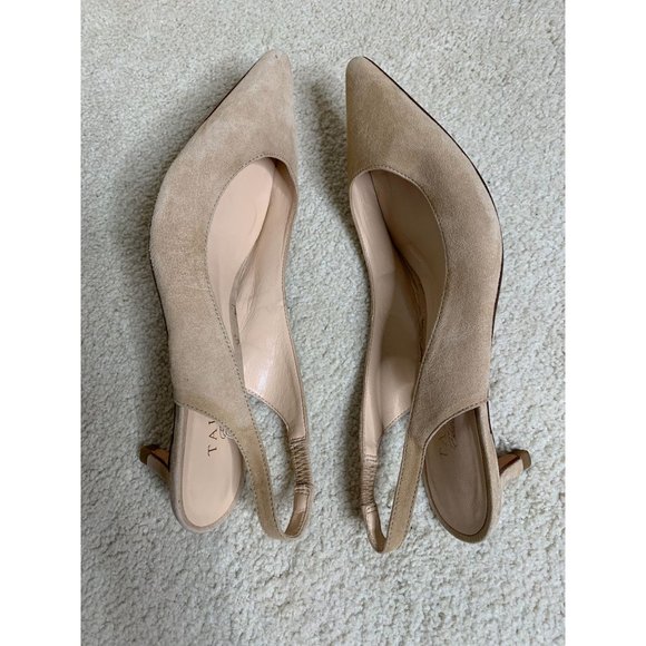 Talbots Tan Leather Heels Shoes Women's Size 6.5B - Picture 11 of 11